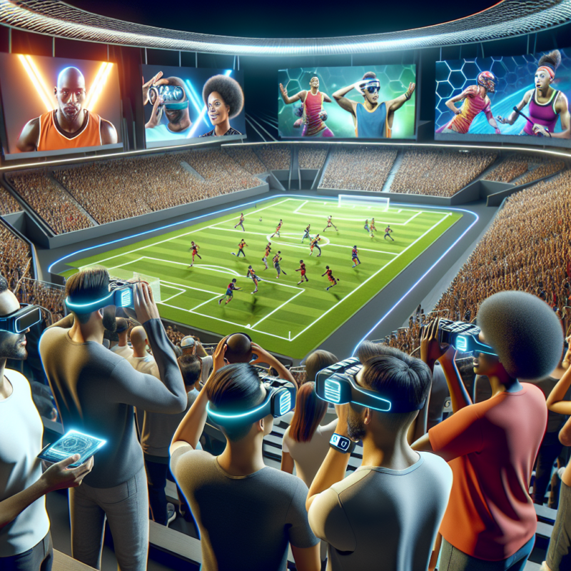 Blind sports fans level up arena experience with new technology