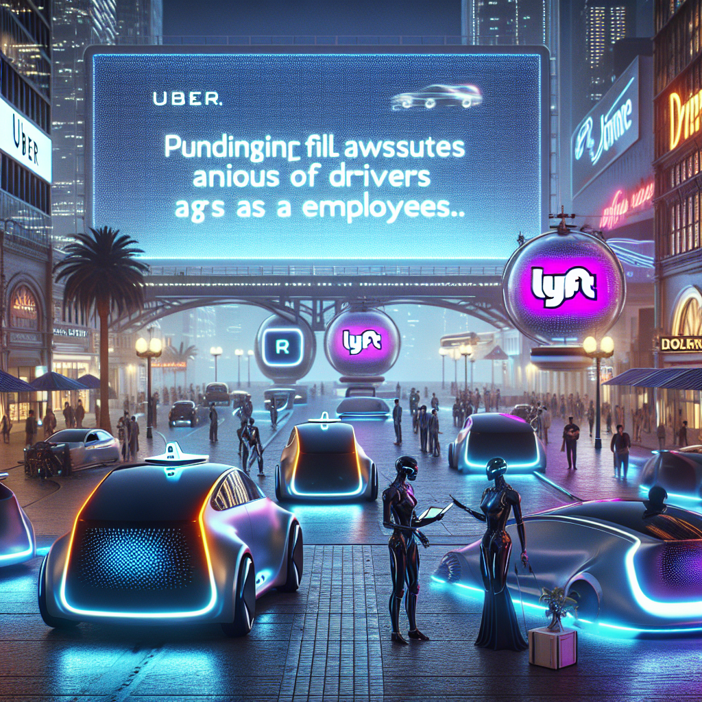 California Sues Uber and Lyft to Classify Drivers as Employees