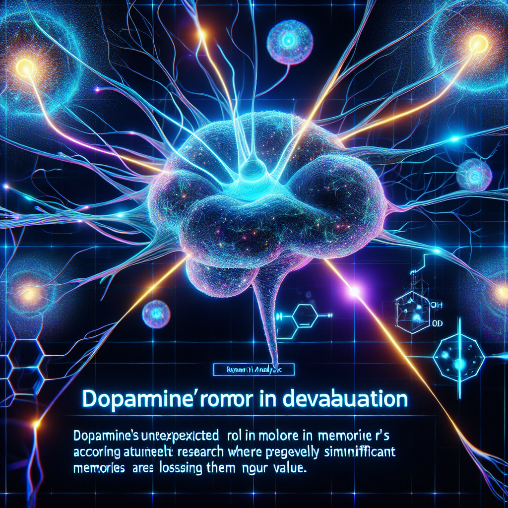 Dopamine plays an unexpected role in memory devaluation, research reveals